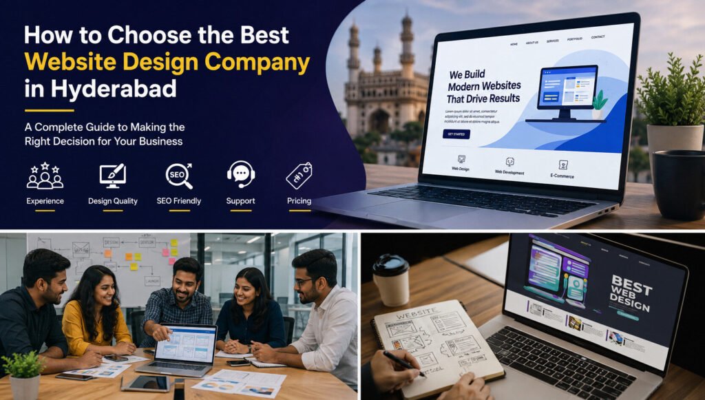 How to Choose the Best Website Design Company in Hyderabad