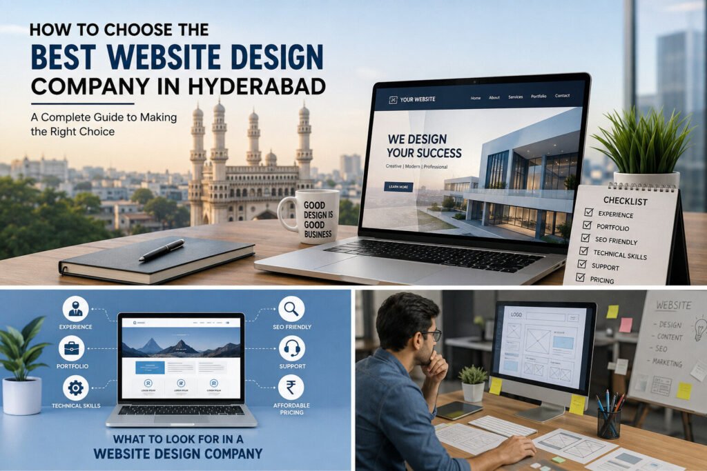 How to Choose the Best Website Design Company in Hyderabad