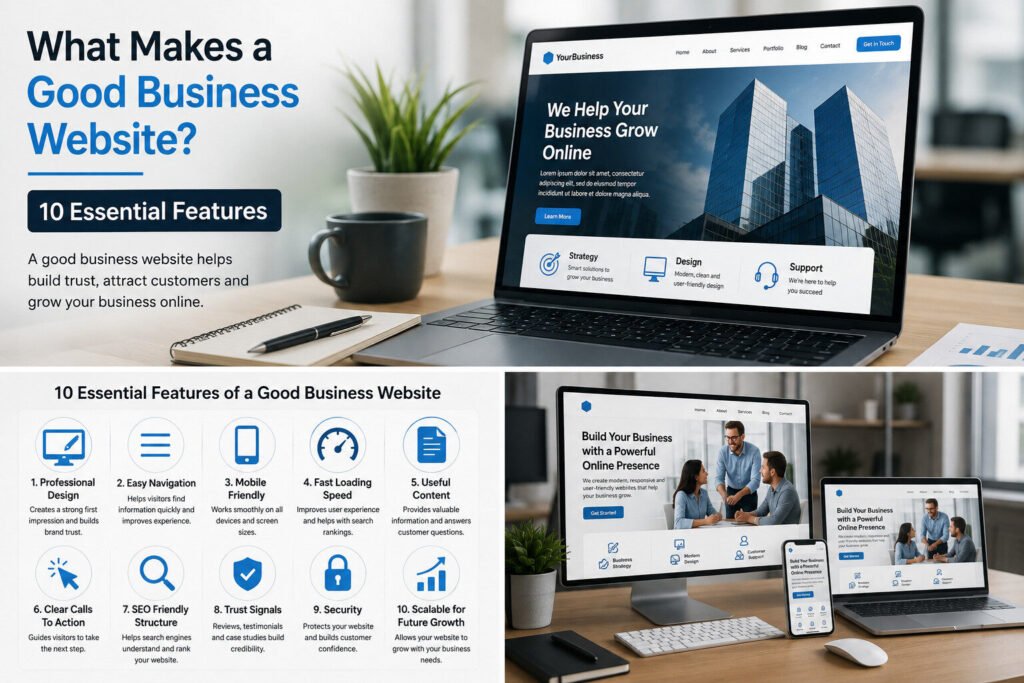 What Makes a Good Business Website? 10 Essential Features